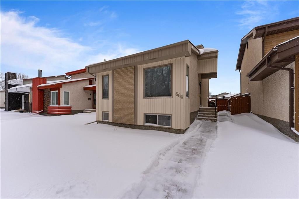 Open House. Open House on Sunday, March 24, 2024 2:00PM - 3:30PM
Great St.Vital Home
Fantastic 1400sqft 2+1 Bedroom 2 Bath 4 Level Split with a huge 22x22 double garage. This great longtime owner home features many updates, roof, furnace and hot water tan